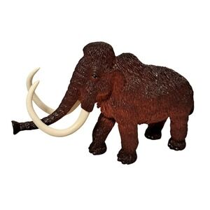 Vintage Large Mammoth PVC Action Figure Figurine Ice Age Collectible